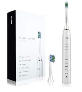 Cepillo de dientes eléctrico diseño ergonómico